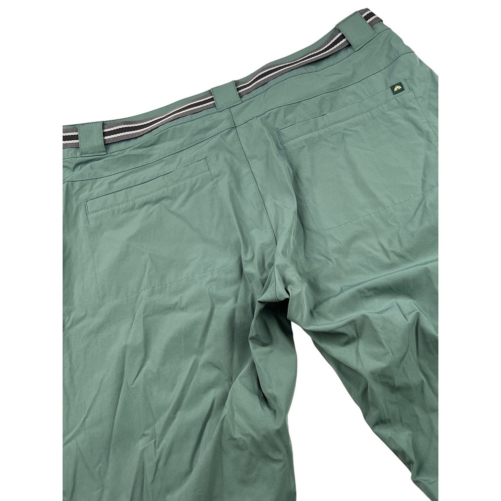 EMS Eastern Mountain Sports Hiking gorpcore pant Green 14R Belted Cargo F19W1396